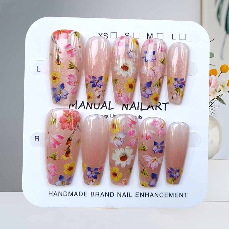 Pressed Flower Art - 10Pcs Gentle Fairy Style Dopamine Cream