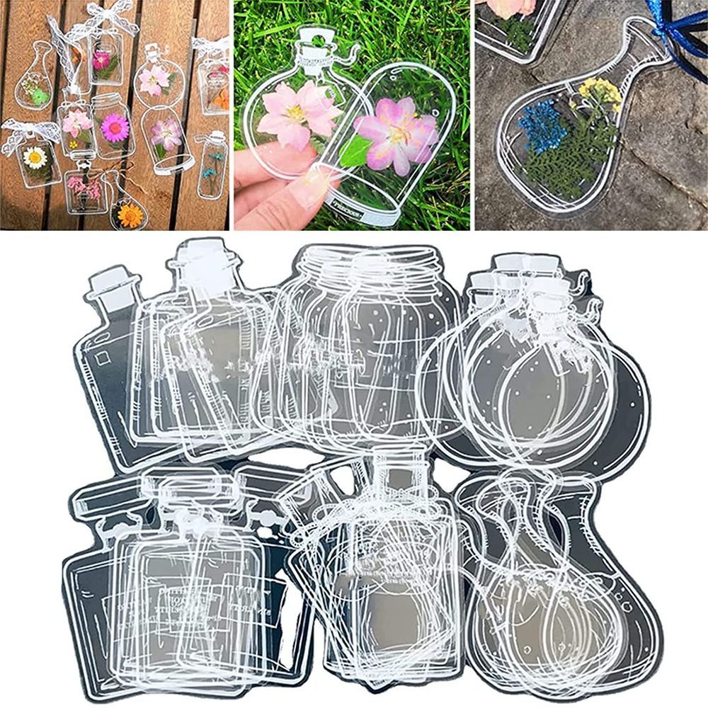 30Pcs DIY Transparent Dried Fl - Dried Flower Bookmark avis et prix