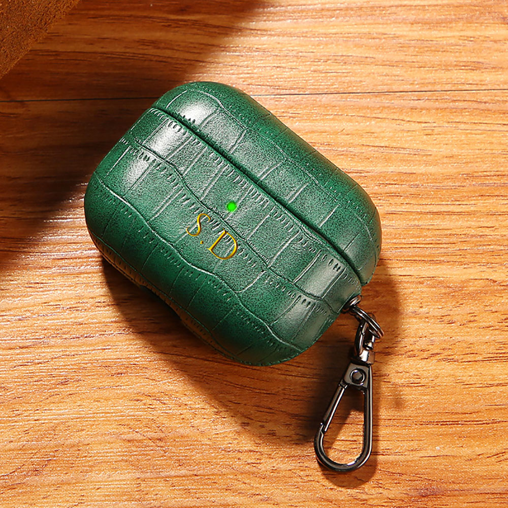 For Airpods 1 2 3 4 Pro 2 Luxu - Monogram Keychain Leather avis et prix