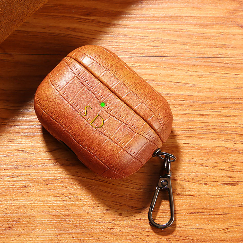 For Airpods 1 2 3 4 Pro 2 Luxu - Monogram Keychain Leather avis et prix