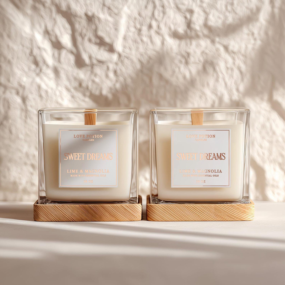 Custom 50pcs Candle Labels Vin - Personalised Candle Label avis et prix