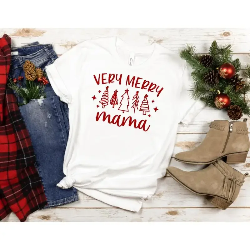 Very Merry Matching Family Chr - Family Tree Print avis et prix
