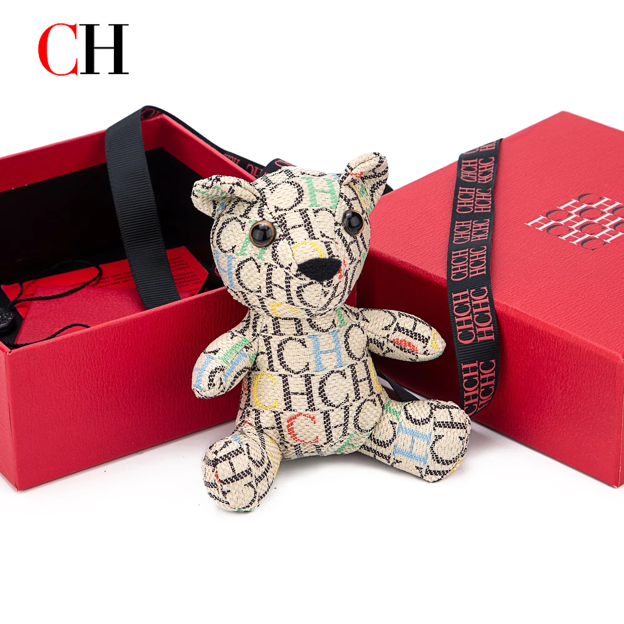 CH Bear Plush Keychain Monogra - Monogram Keychain Leather avis et prix