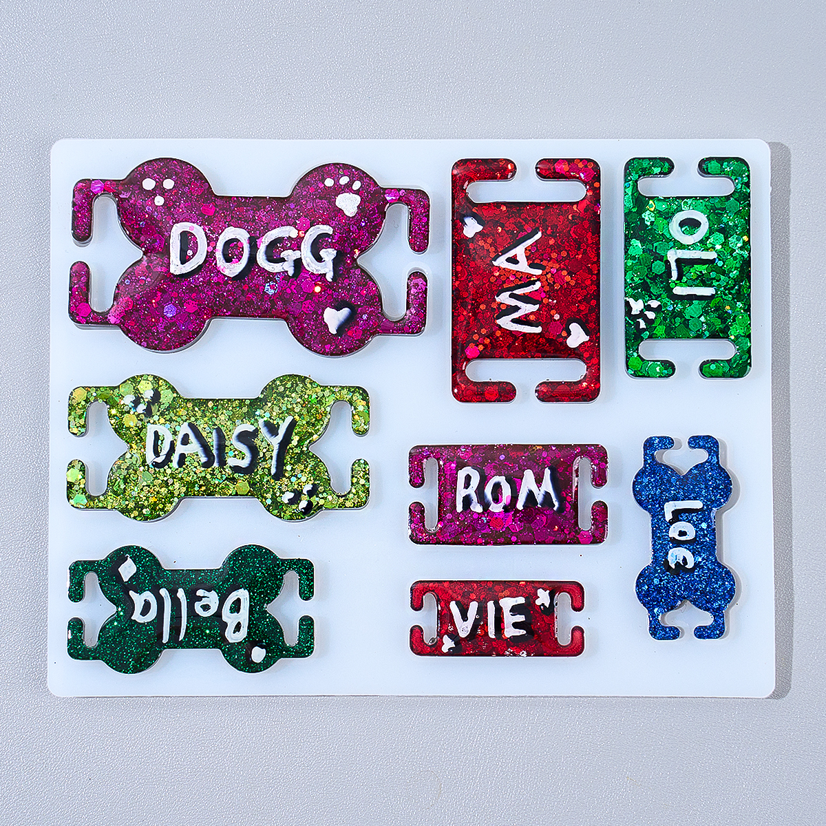 DIY Cat Dog ID Tag Silicone Mo - Name Necklace Custom avis et prix