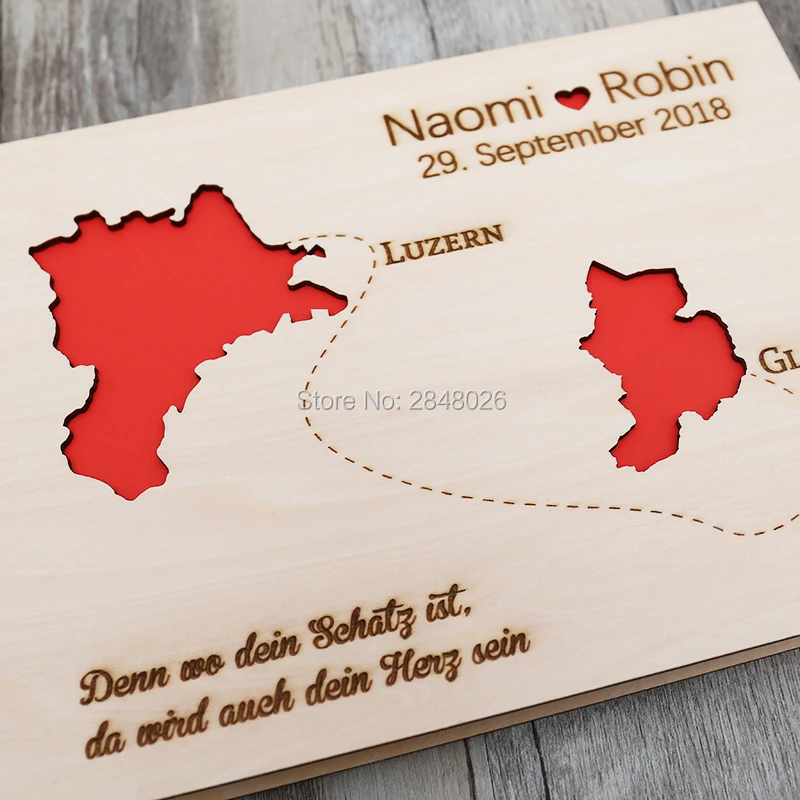 Rustic personalized wedding gu - Custom Photo Book avis et prix