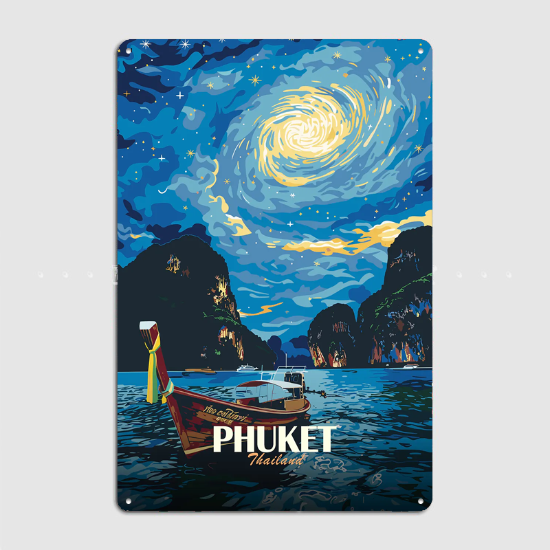 Phuket Thailand Night Sky Boat - Custom Night Sky avis et prix