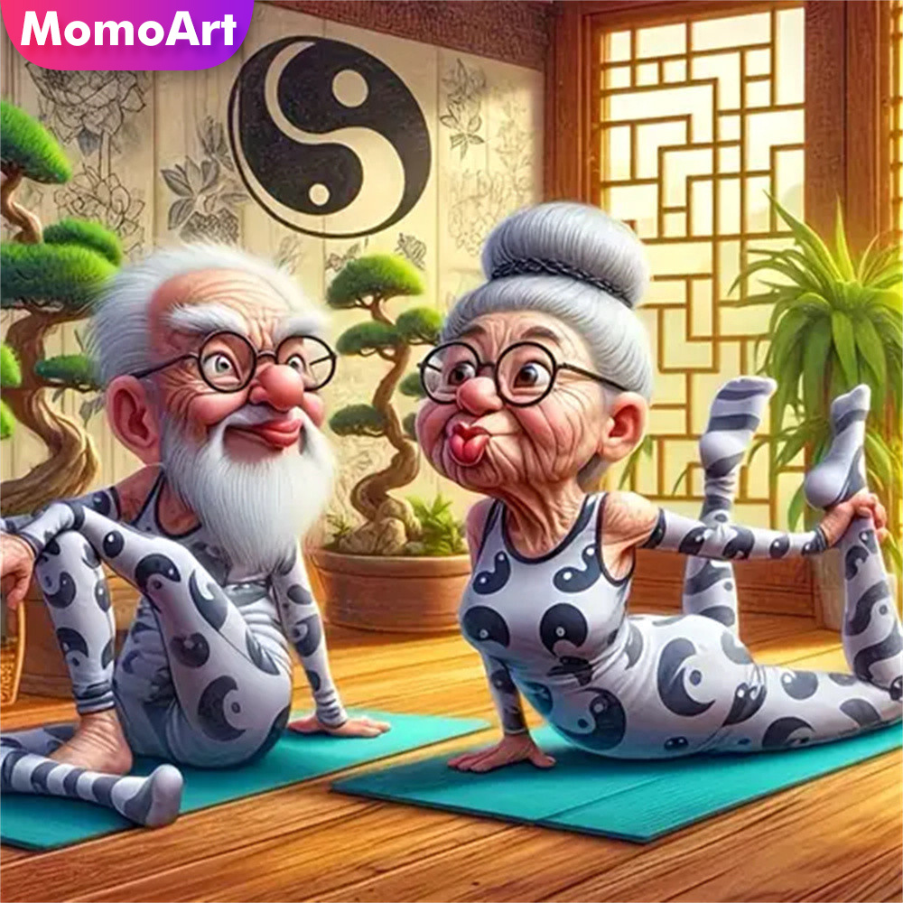 Momoart Old People Diamond Mos - Photo Mosaic Print avis et prix