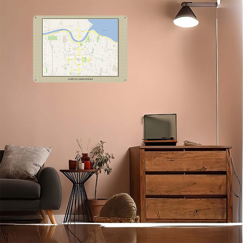 Silent Hill Revelation Map Met - Custom Map Poster avis et prix