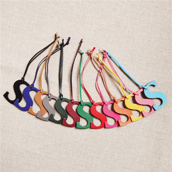 English Letter O P Q R S T Alp - Monogram Keychain Leather avis et prix