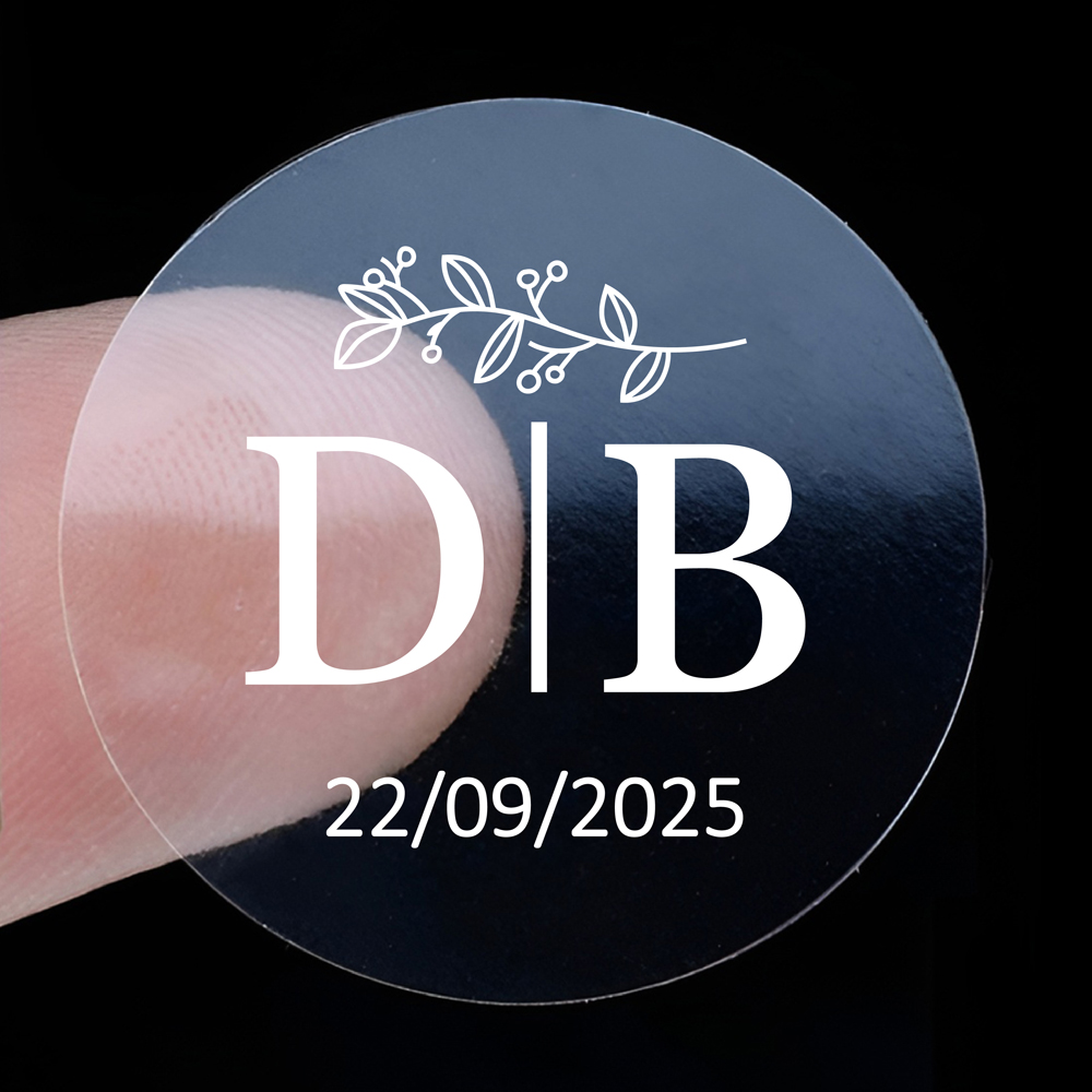 50pcs Personalized Wedding Sti - Personalised Candle Label avis et prix