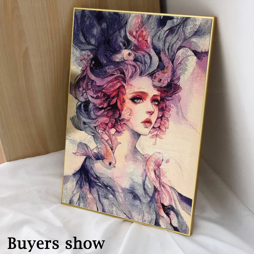 1PC frameless 5D Diy Diamond P - Photo Mosaic Print avis et prix