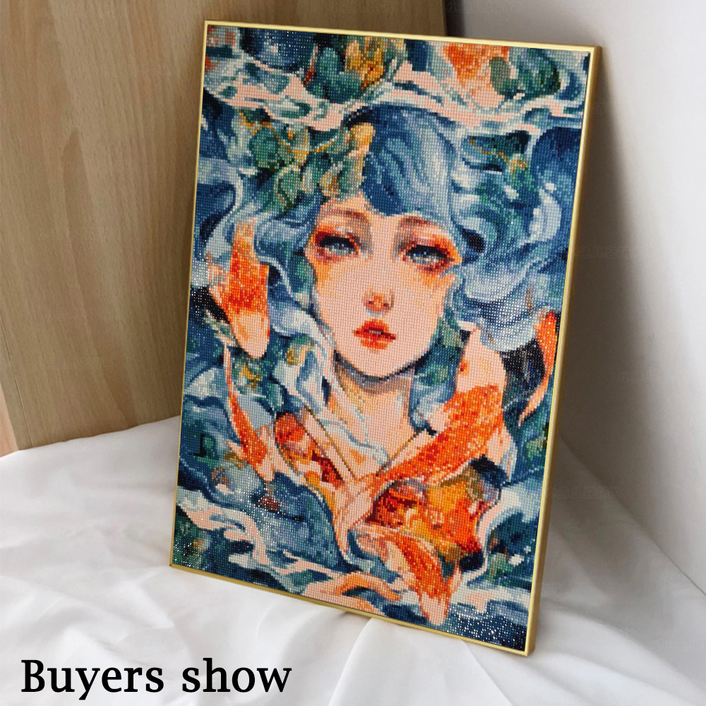 1PC frameless 5D Diy Diamond P - Photo Mosaic Print avis et prix