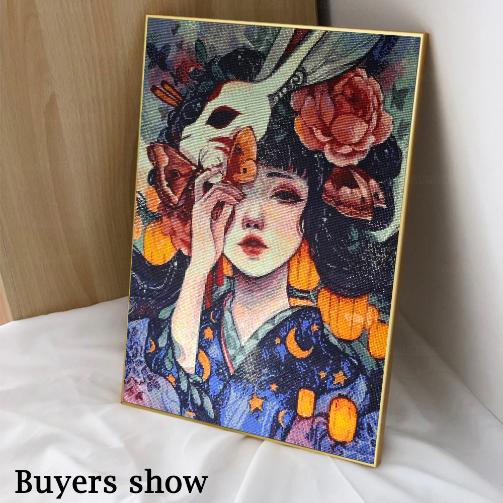 1PC frameless 5D Diy Diamond P - Photo Mosaic Print avis et prix