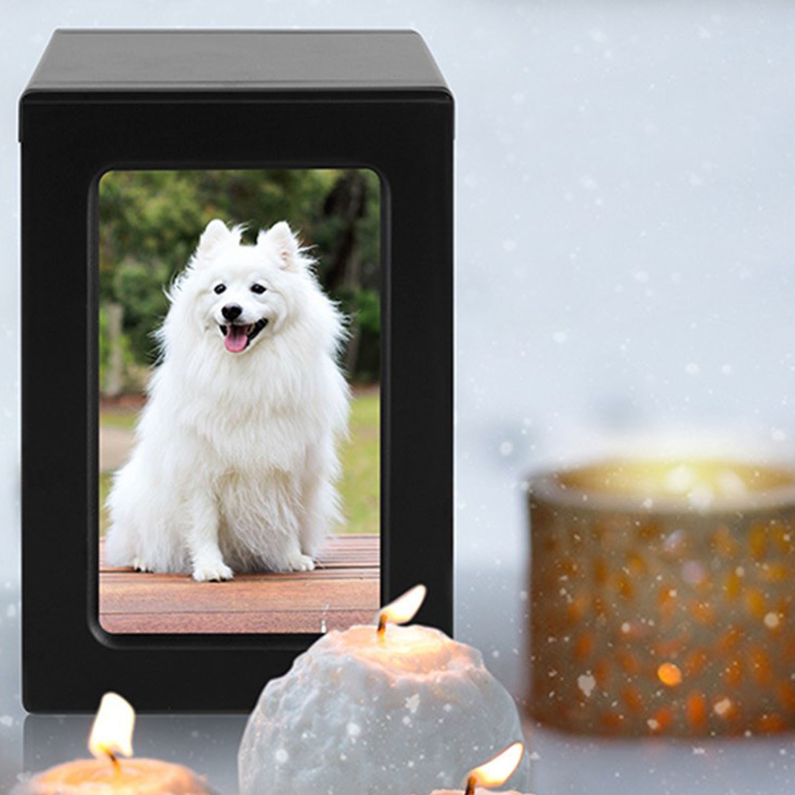 Wooden Pet Urns Wooden Cremati - Engraved Wood Frame avis et prix