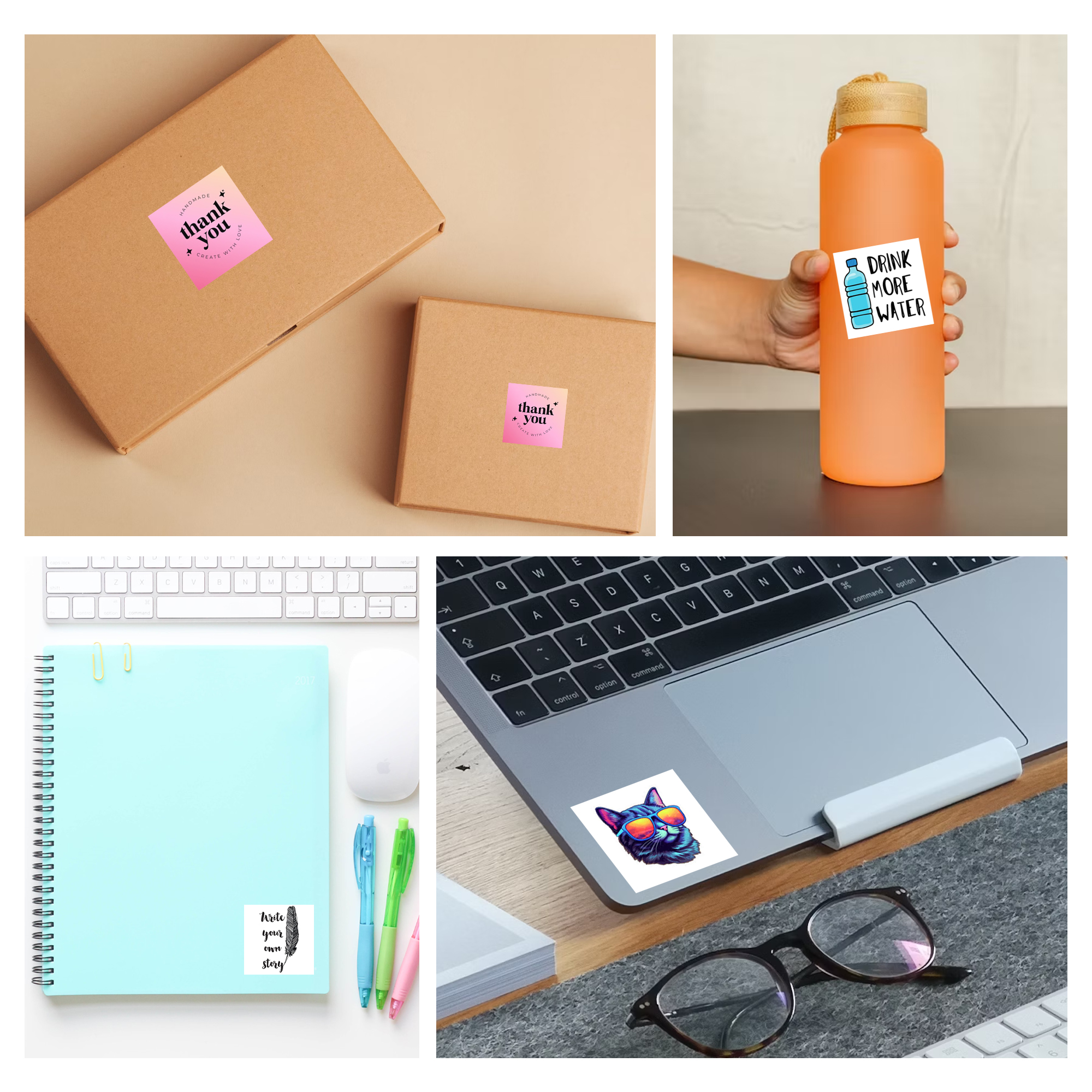 Custom Stickers Waterproof Cus - Personalised Candle Label avis et prix