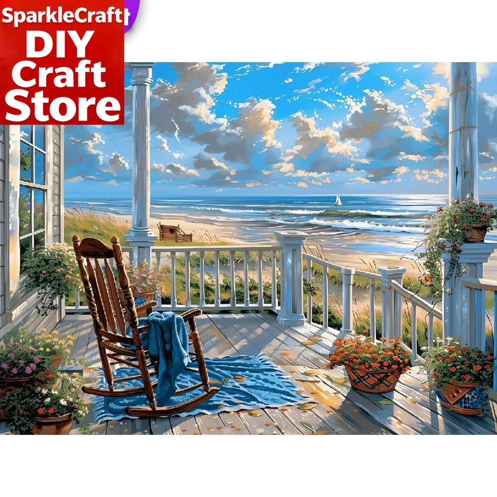 1PC frameless  Full Square Rou - Photo Mosaic Print avis et prix