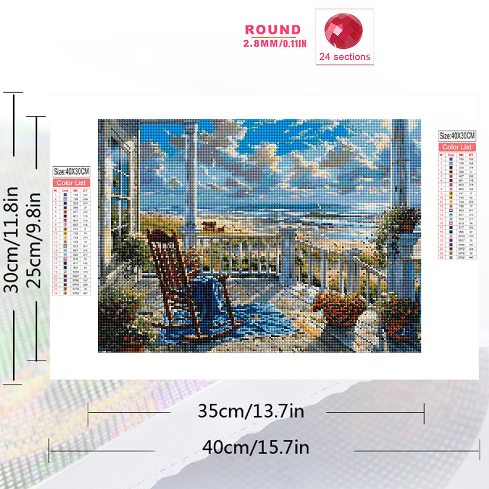 1PC frameless  Full Square Rou - Photo Mosaic Print avis et prix