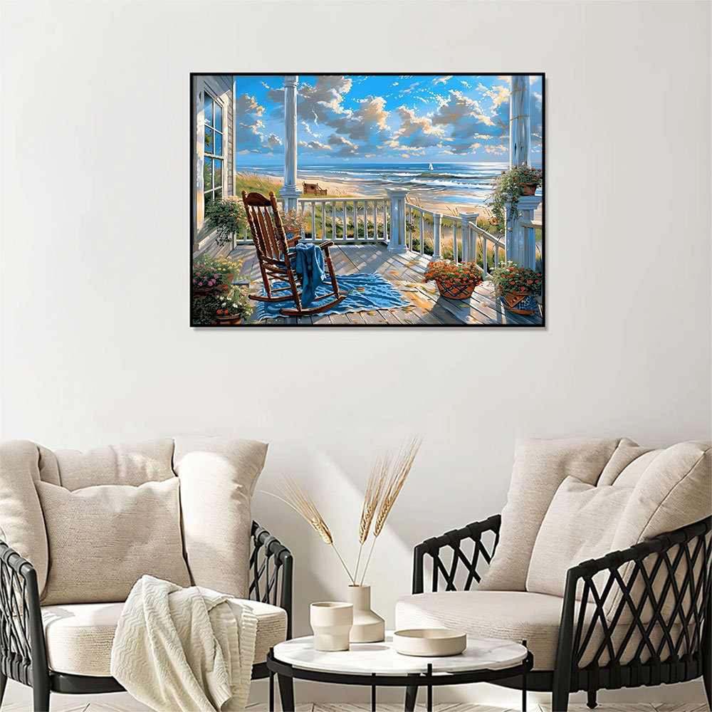 1PC frameless  Full Square Rou - Photo Mosaic Print avis et prix