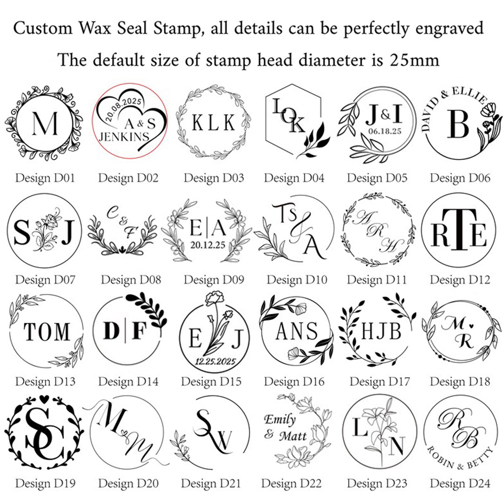 Wedding Custom Wax Seal Stamp  - Wax Seal Letter Kit avis et prix