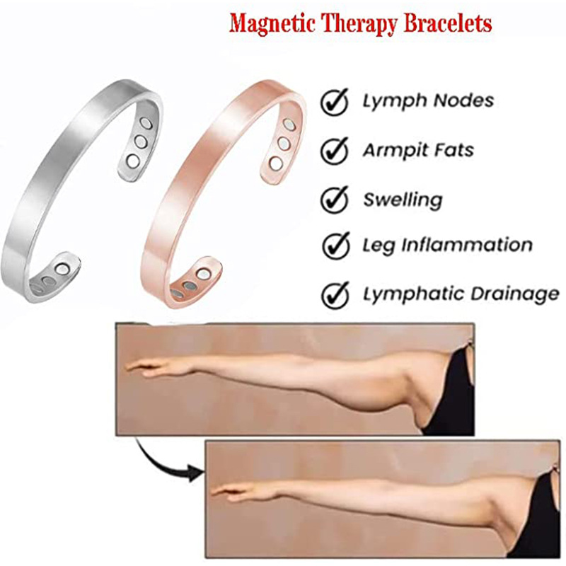 Trendy 4 Color Magnetic Bangle - Coordinates Bracelet avis et prix