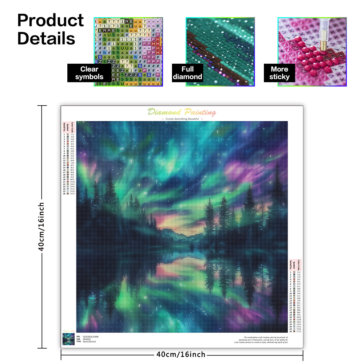 Frameless, DIY Diamond Paintin - Photo Mosaic Print avis et prix