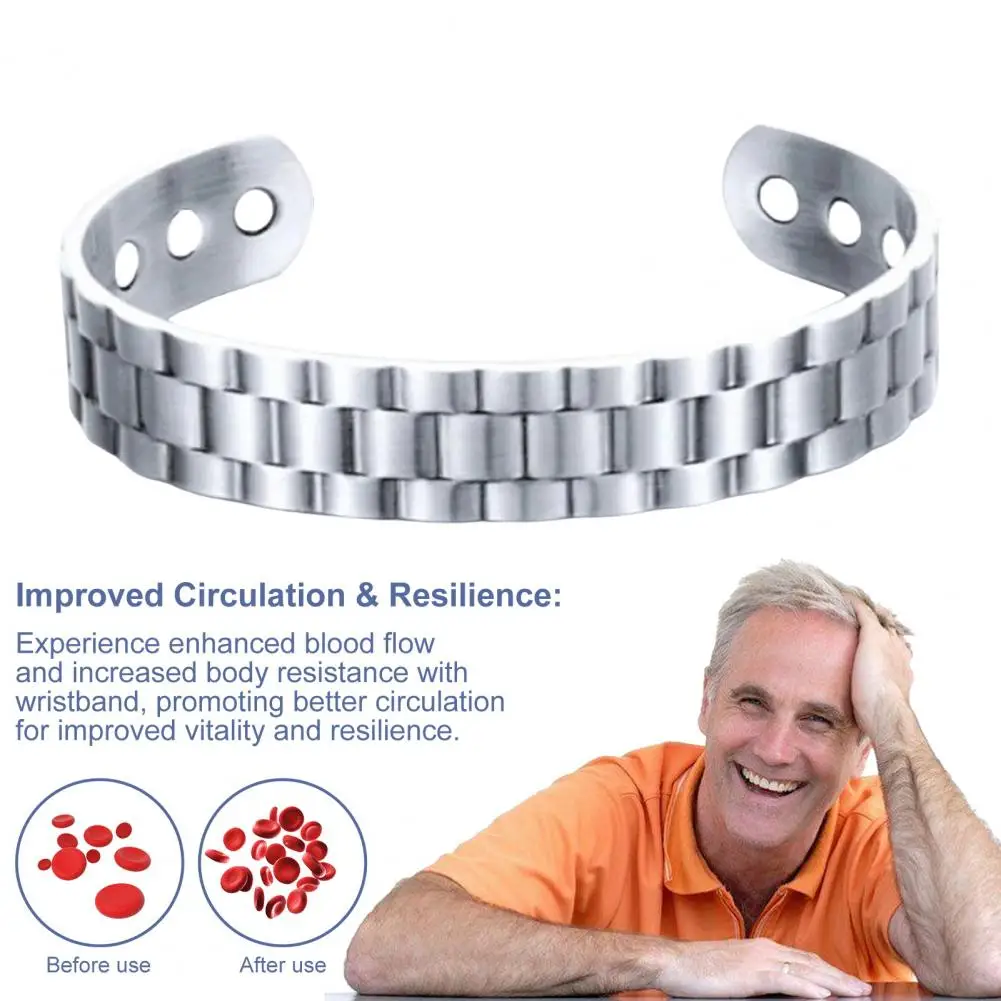 Magnetic Copper Prostate Wrist - Coordinates Bracelet avis et prix