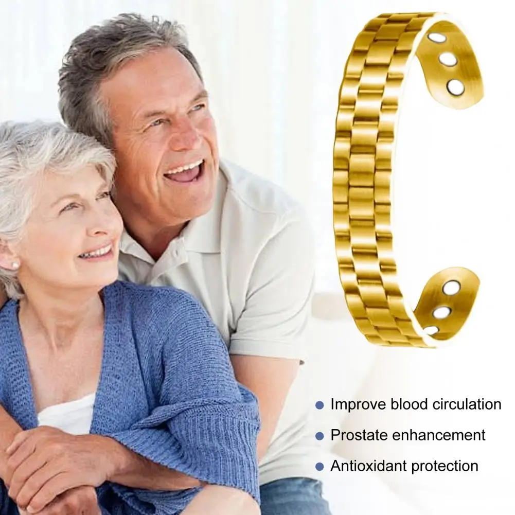 Magnetic Copper Prostate Wrist - Coordinates Bracelet avis et prix