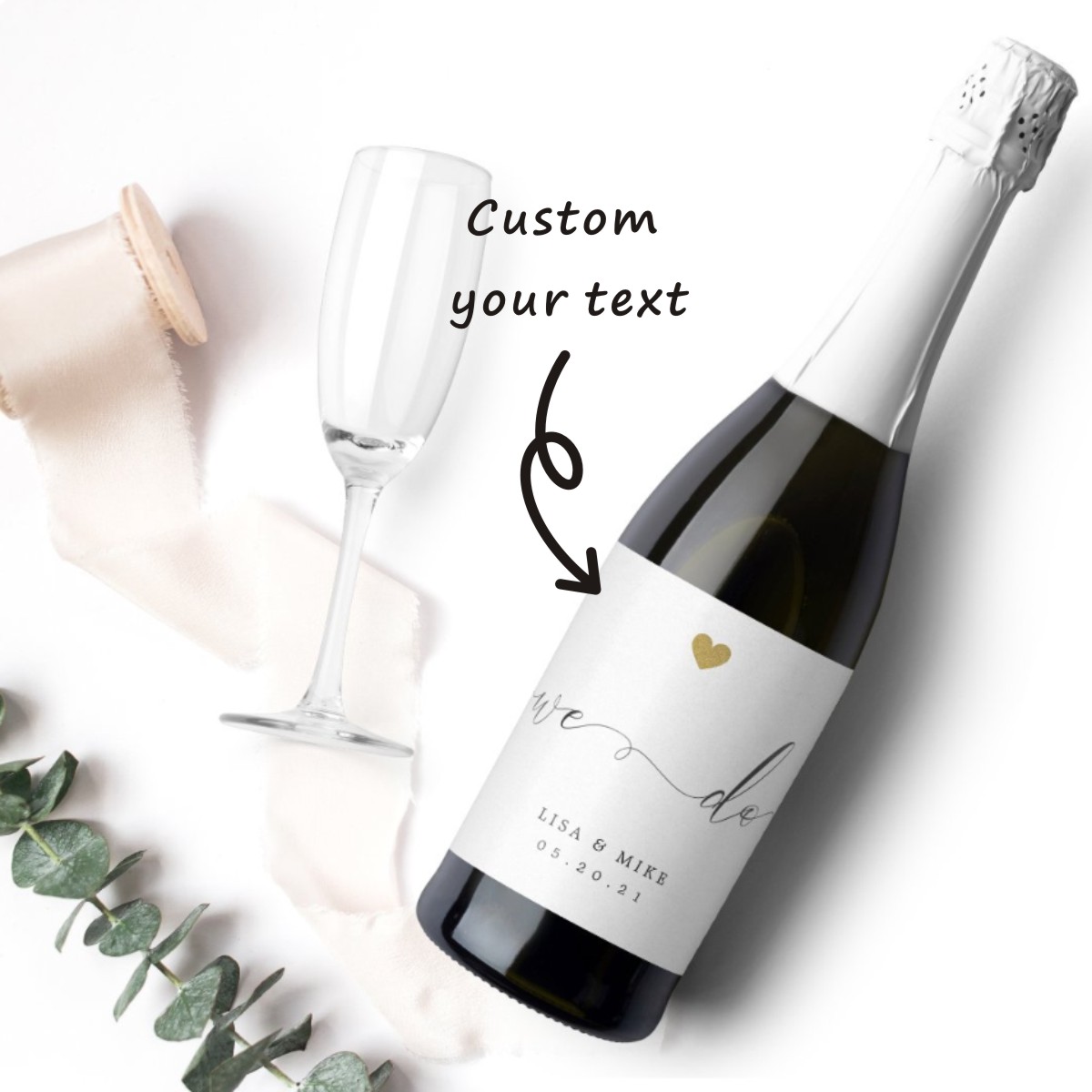 30pcs Wedding Wine Bottle Labe - Personalized Name Box avis et prix