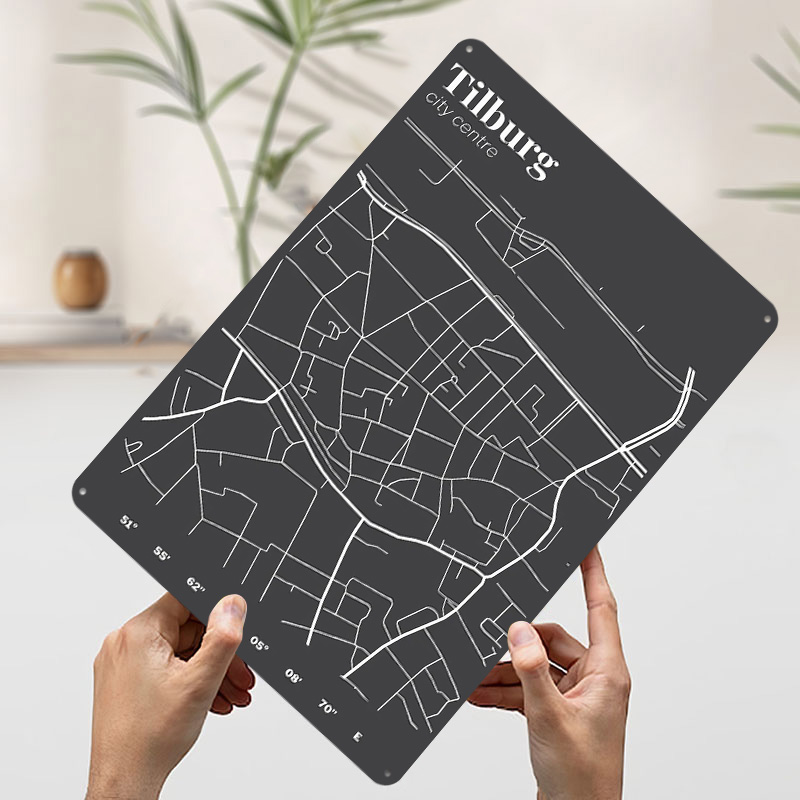 Tilburg City Centre Map Printe - Custom Map Poster avis et prix