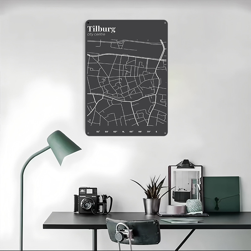 Tilburg City Centre Map Printe - Custom Map Poster avis et prix