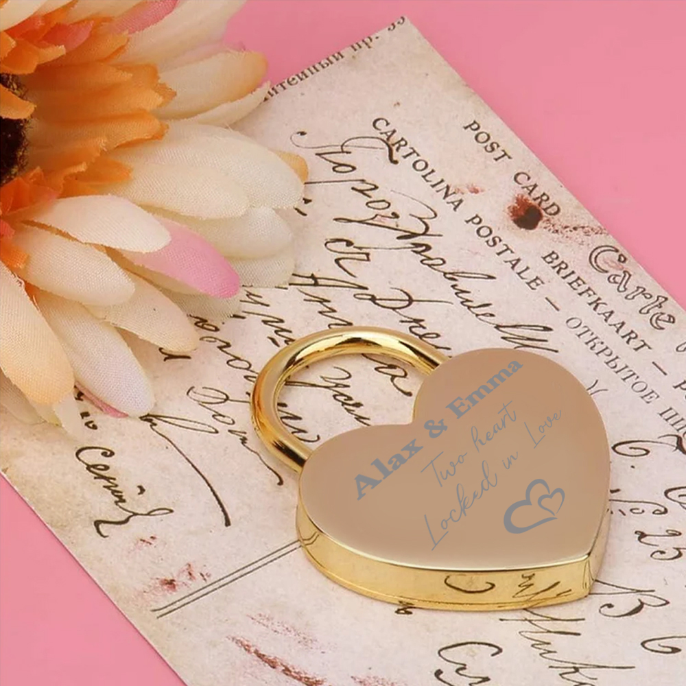 1PC Old Antique Style locked i - Personalized Name Box avis et prix