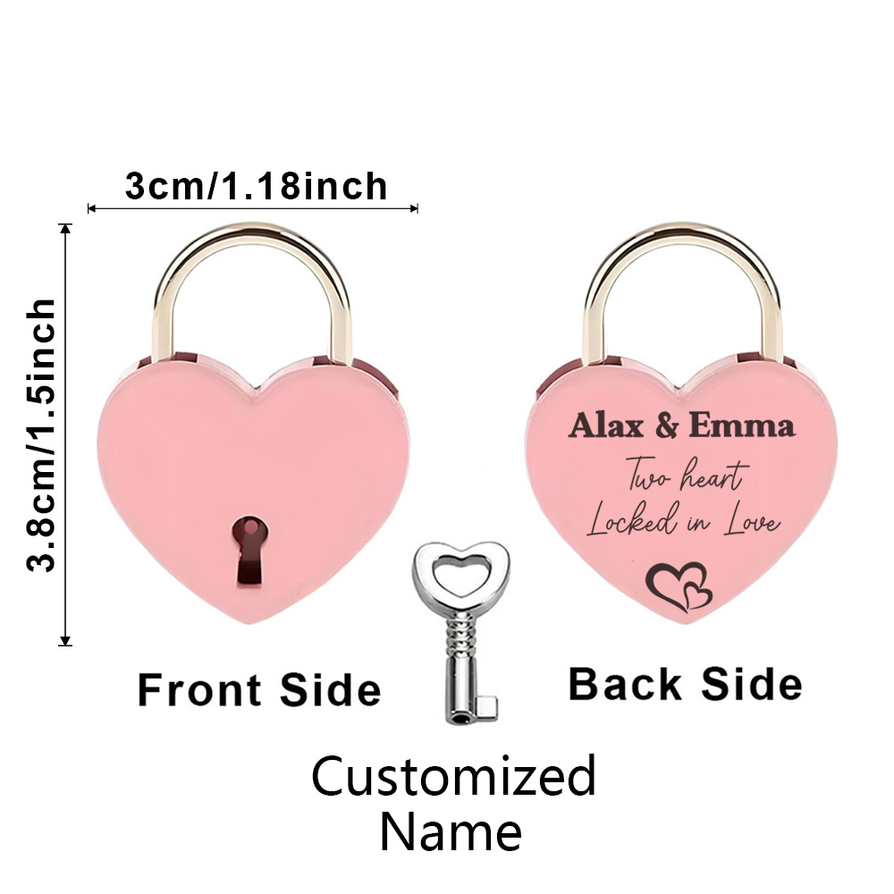 1PC Old Antique Style locked i - Personalized Name Box avis et prix