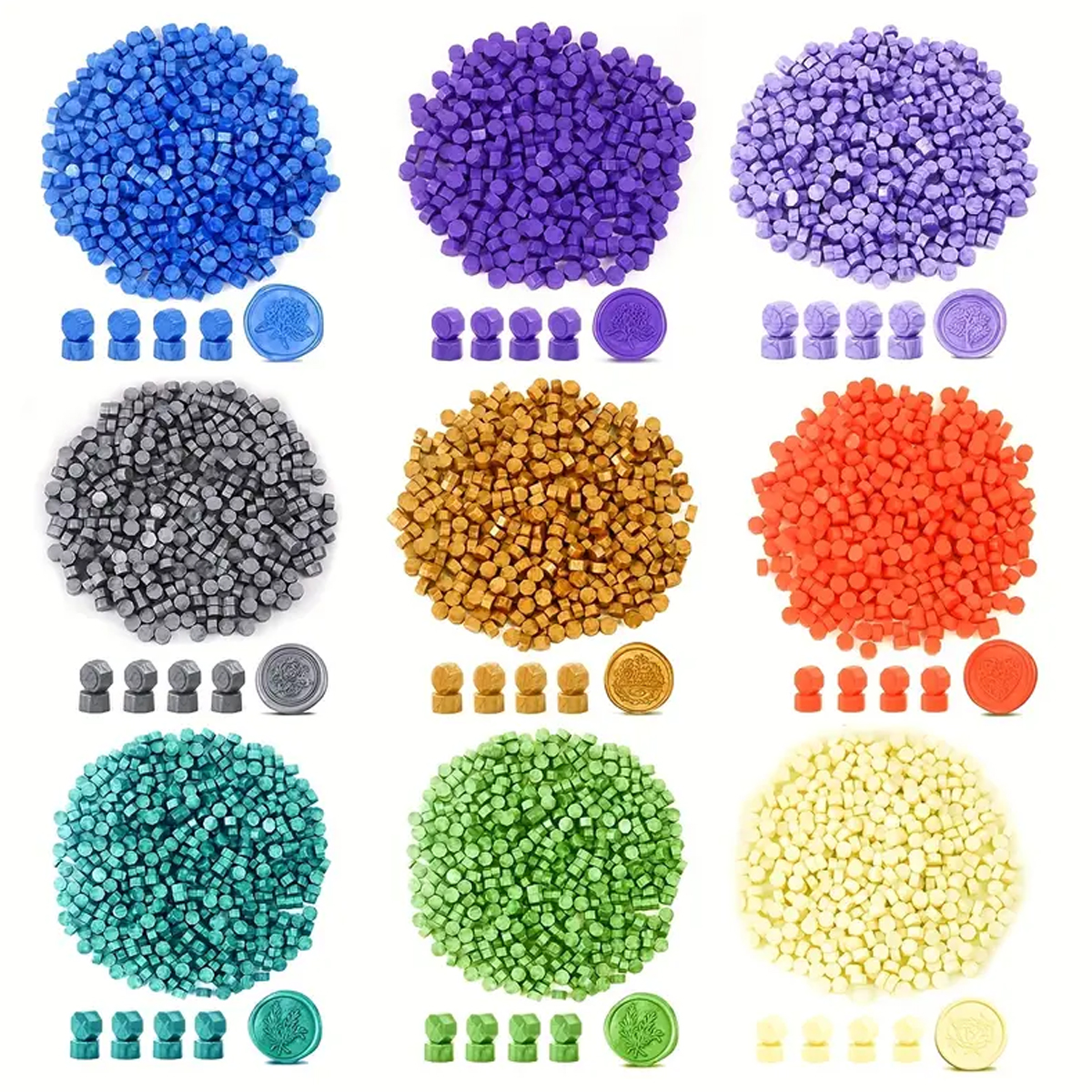 100pc/bag Wax Seal Beads Kit,D - Wax Seal Letter Kit avis et prix