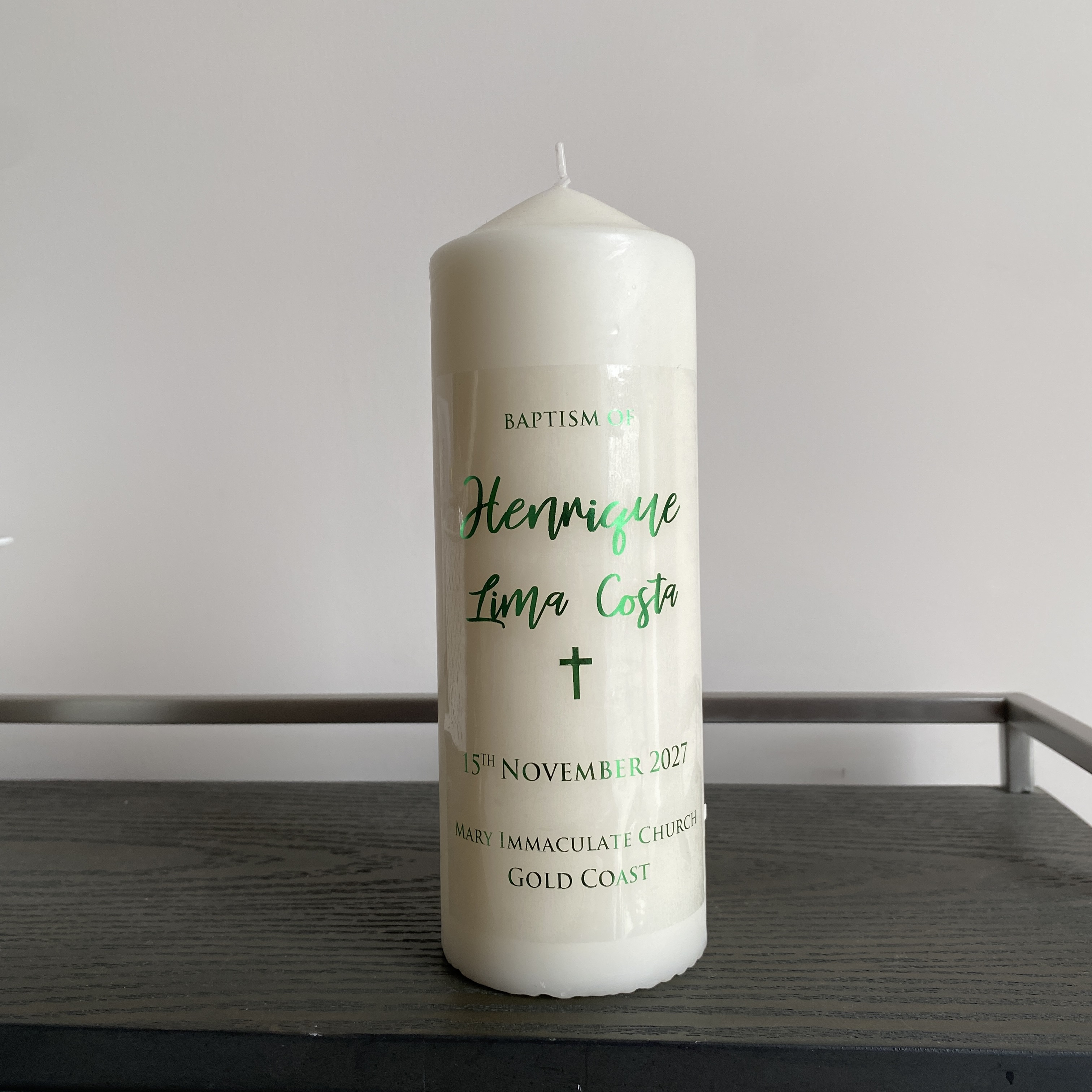 1 Personalized Wedding Candle  - Personalised Candle Label avis et prix