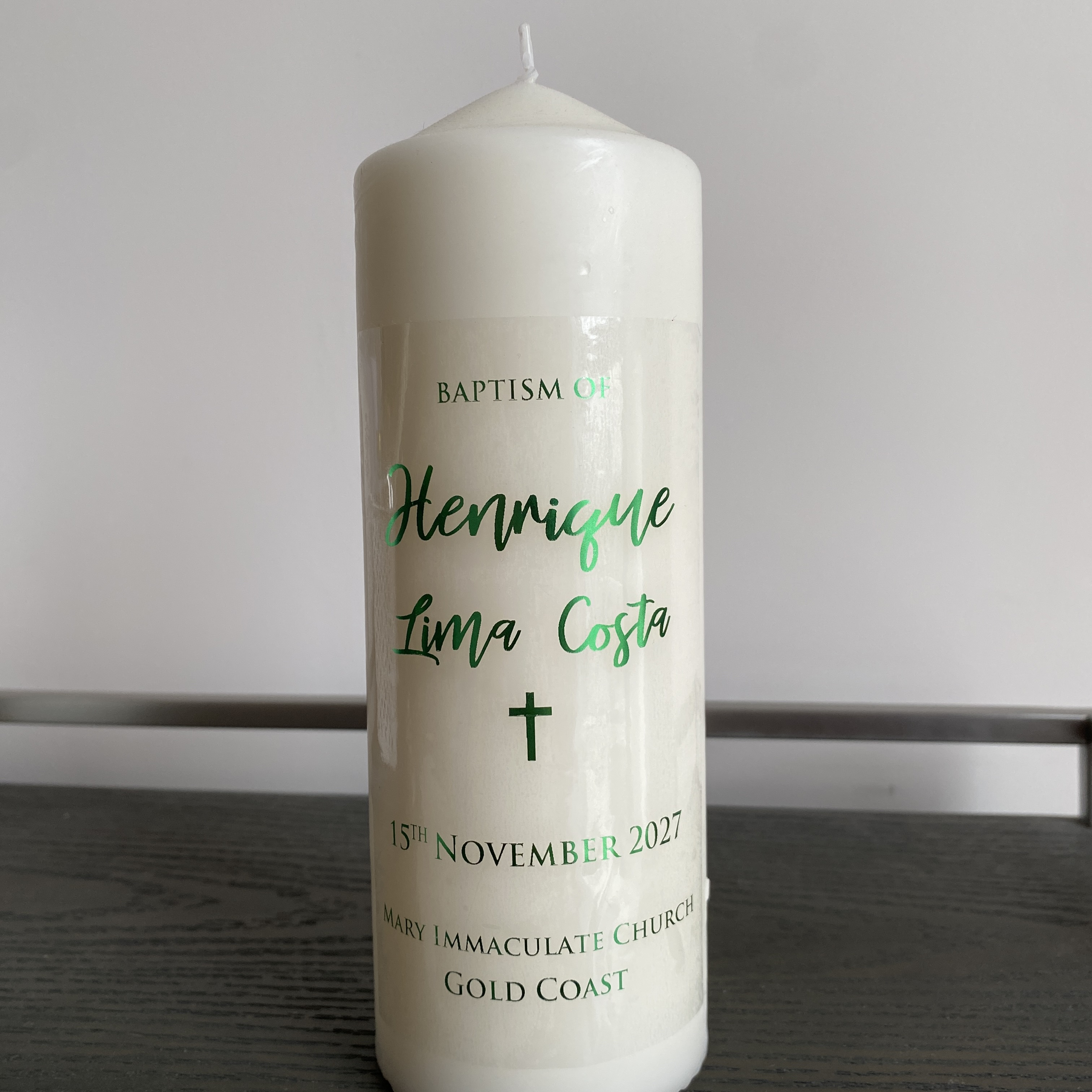 1 Personalized Wedding Candle  - Personalised Candle Label avis et prix