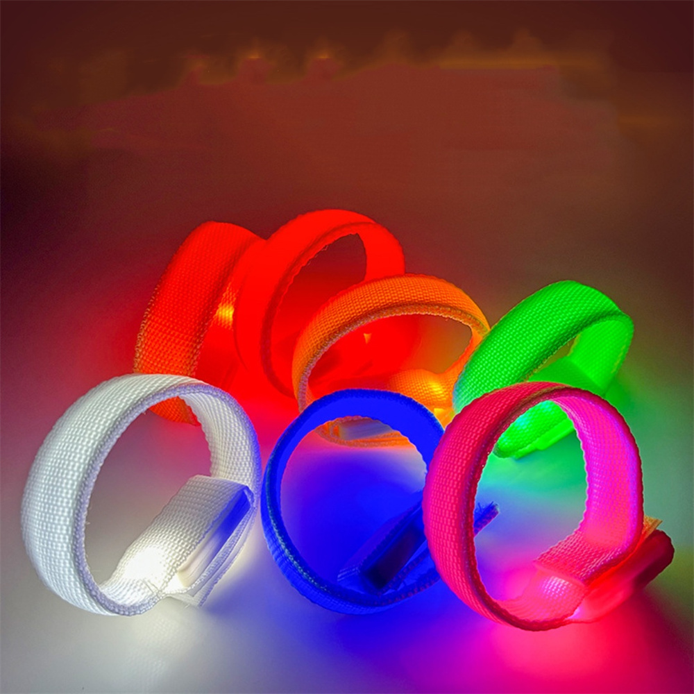 LED Reflective Bracelet Nylon  - Coordinates Bracelet avis et prix