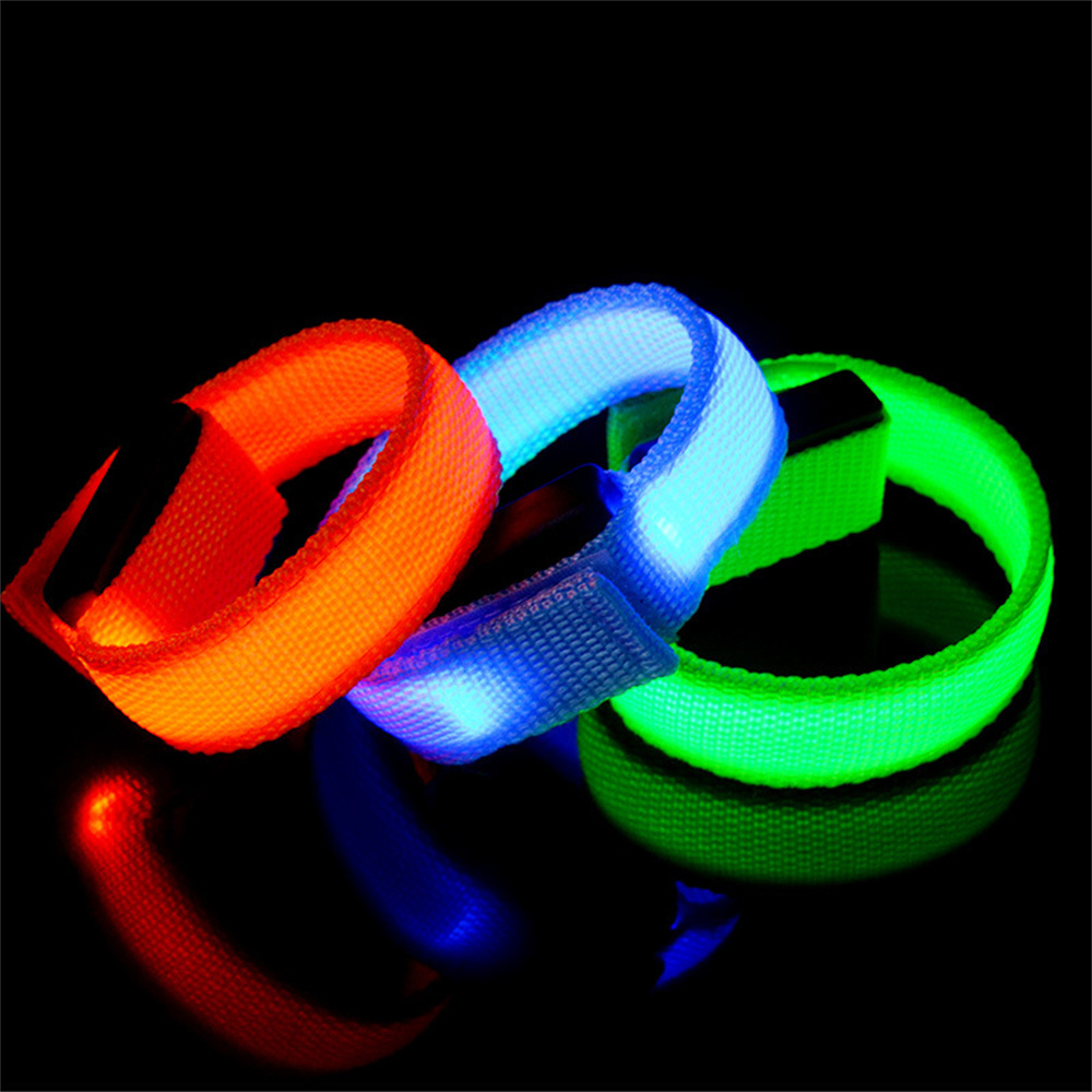 LED Reflective Bracelet Nylon  - Coordinates Bracelet avis et prix