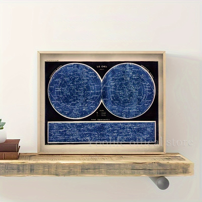 1pc Celestial Planisphere Map  - Custom Star Map avis et prix