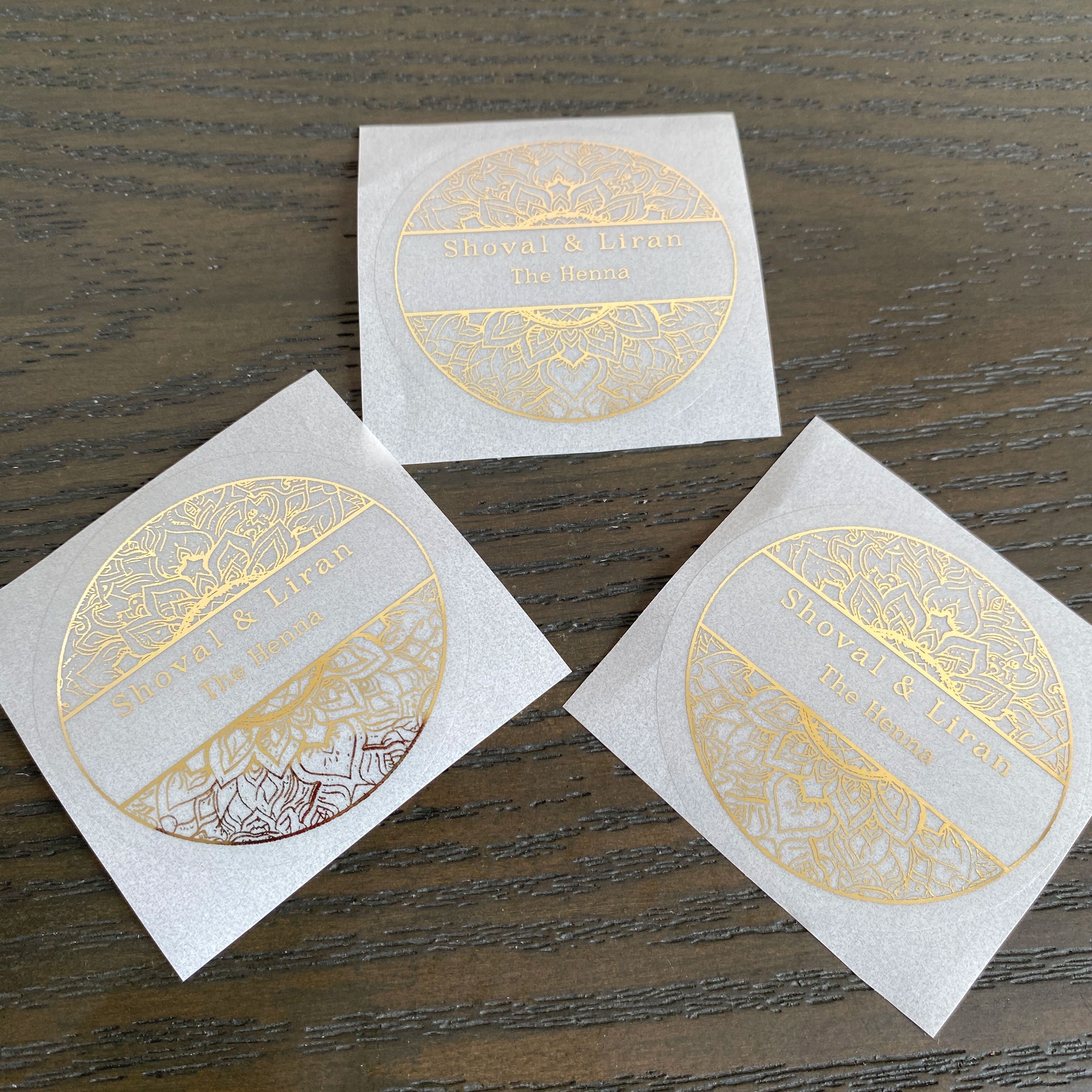 Custom henna day candle sticke - Personalised Candle Label avis et prix
