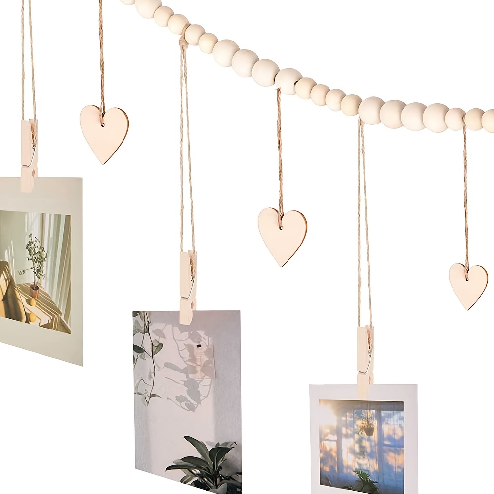 Hanging Photo Display Wall Dec - Engraved Wood Frame avis et prix