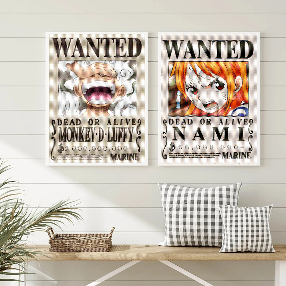 Anime Luffy Diamond Painting O - Photo Mosaic Print avis et prix