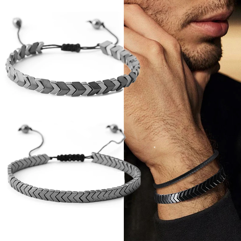 Fashion Hematite Bracelet Ener - Coordinates Bracelet avis et prix