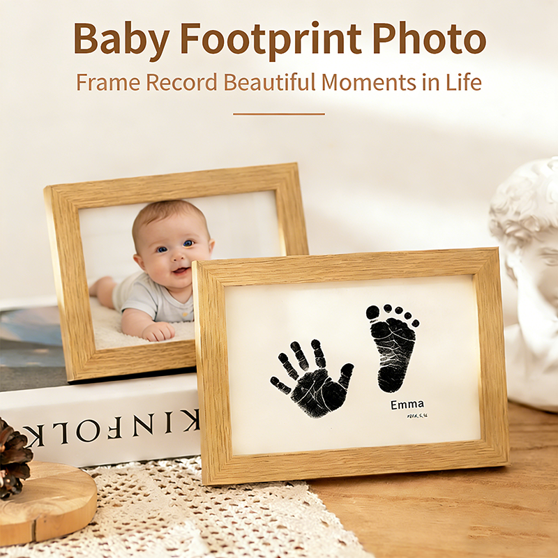 Diy Wooden Baby Pet Paw Print  - Engraved Wood Frame avis et prix