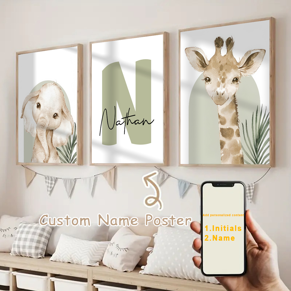 3pcs/set Customized Personaliz - Personalized Name Box avis et prix