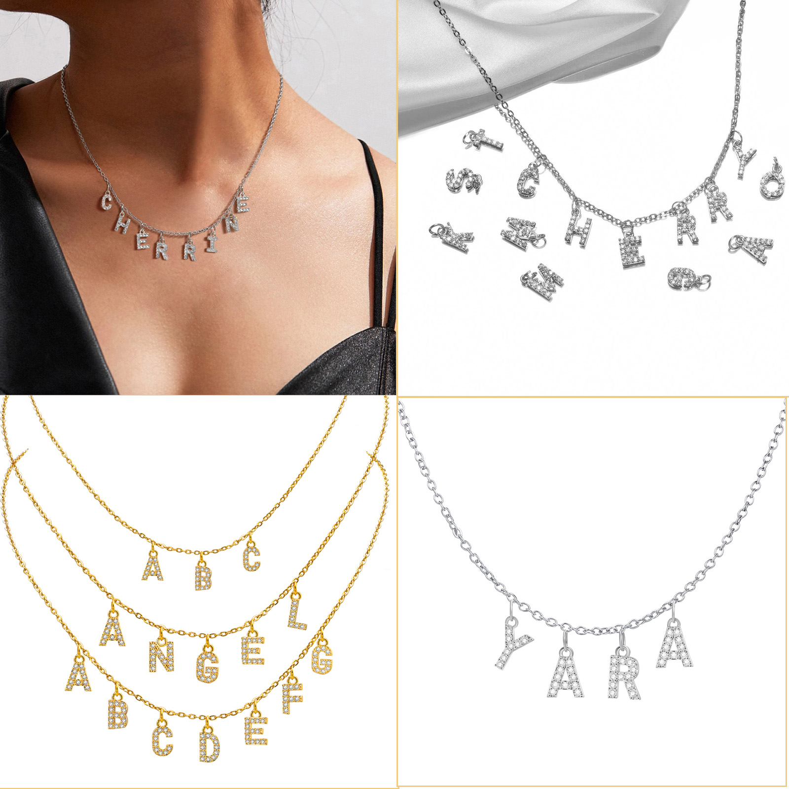 Custom Personalized Name Neckl - Name Necklace Custom avis et prix