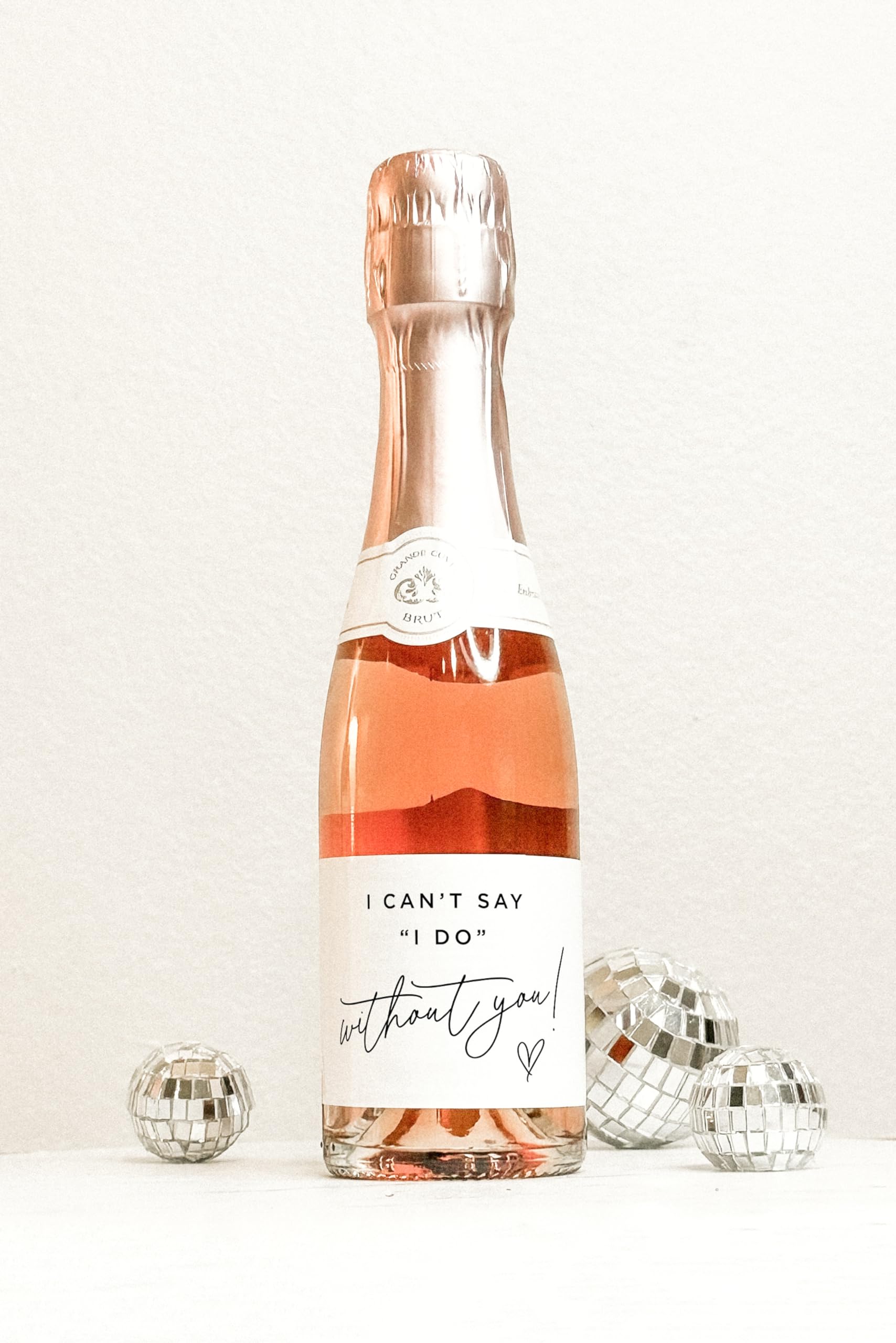Bridesmaid Proposal Mini Champ - Personalised Candle Label avis et prix