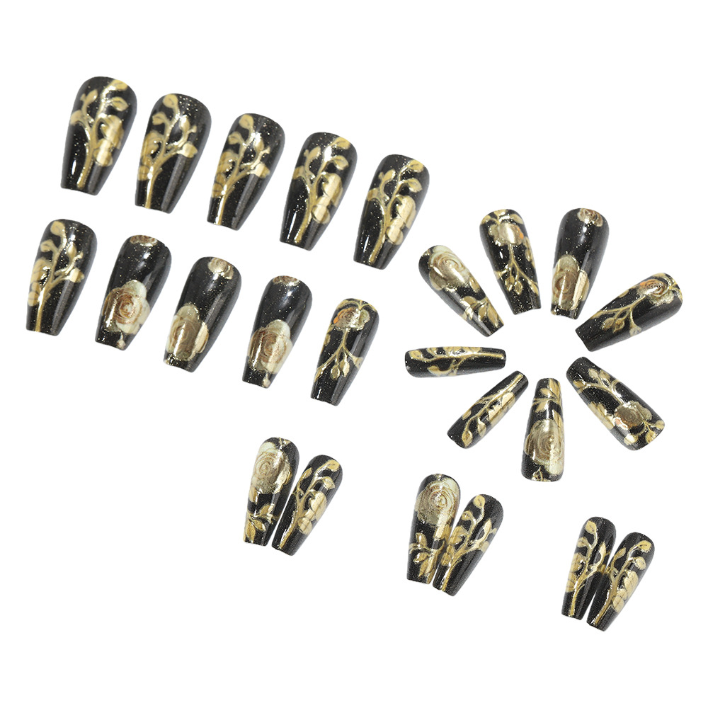 3D fake nails for women girls  - Pressed Flower Art avis et prix