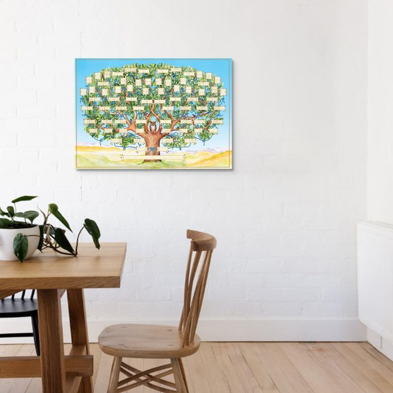 Fillable Family Tree Chart 6 G - Family Tree Print avis et prix