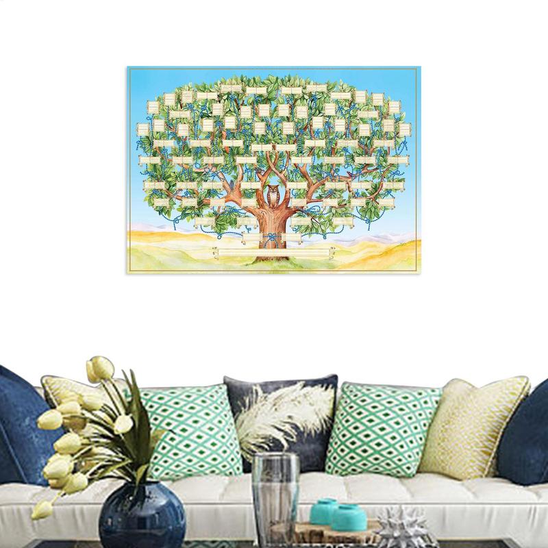 Fillable Family Tree Chart 6 G - Family Tree Print avis et prix