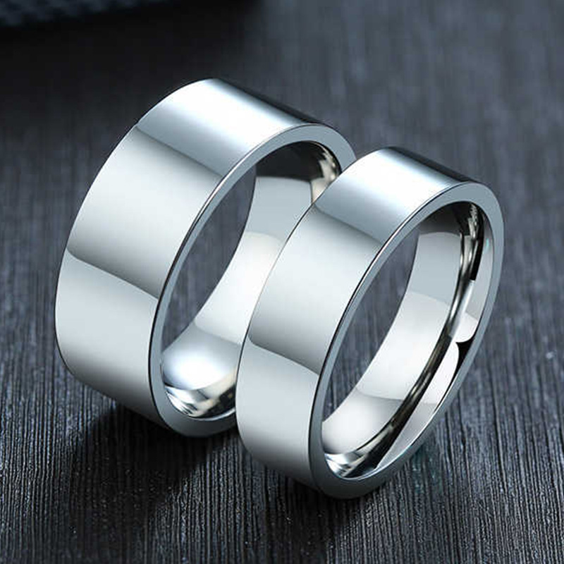 3/4/6/8mm Wide Stainless Steel - Initial Ring Custom avis et prix